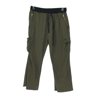 NWOT MNML‎ Men’s Drawcord Flare Cargo Pockets Baggy High Rise Pants Size XXL